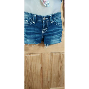 Big Star Denim Jean Short Cut-Off's Size 26 Low Rise